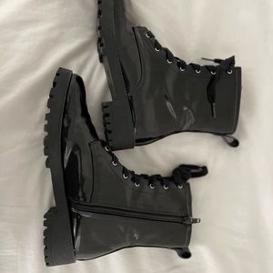 H&M Patent Boots